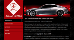Desktop Screenshot of jegkarjavitas.com