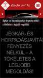Mobile Screenshot of jegkarjavitas.com